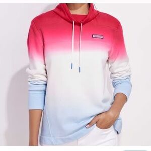 NWT Vineyard Vines Dip Dye Americana Surf Shep Tide Blue Size M
